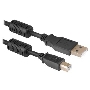Кабель Defender USB04-10 PRO Кабель USB 2.0  для соед. 3.0м AM/BM, зол.конт, 2фер.фил.