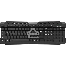 Клавиатура беспроводная Defender Element HB-195 RU USB черный
