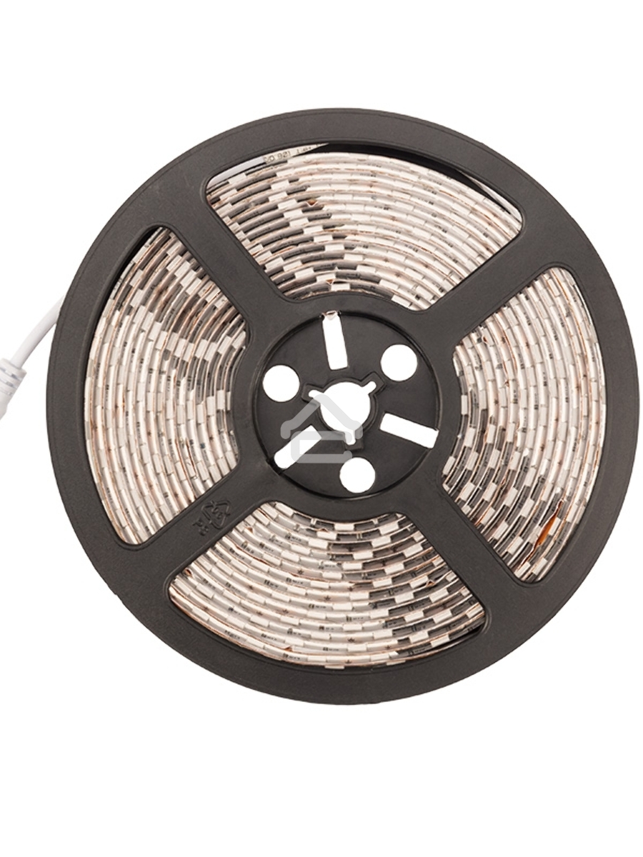 Лента LED силикон, 10 мм, IP65, SMD 5050, 60 LED/m, 12 V, цвет свечения желтый