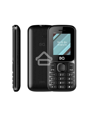 Мобильный телефон BQ 1848 Step+ черный (без СЗУ в комплекте) SC6531E