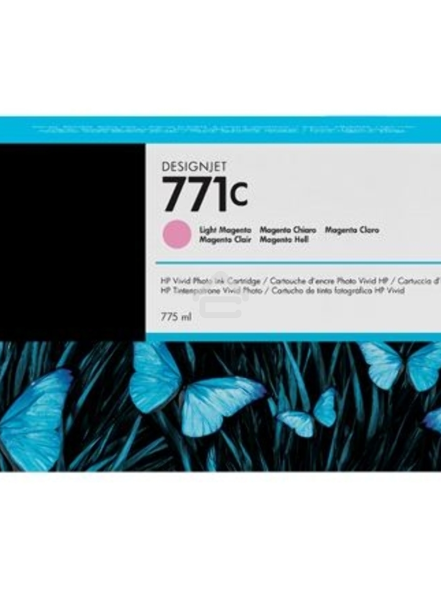 Картридж струйный HP №771C B6Y11A светло-пурпурный для HP DJ Z6200 (775мл)