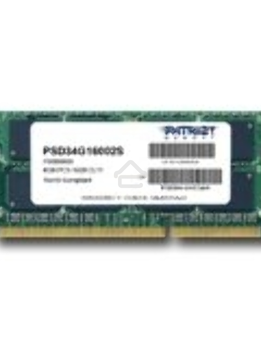 Оперативная память Patriot, DDR3, 4GB (1x4 GB), 1600 MHz, CL11, SO-DIMM