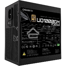 Блок питания Gigabyte GP-UD1000GM PG5 RTL, 1000Вт, 80 PLUS Gold, 120мм, модульный, черный