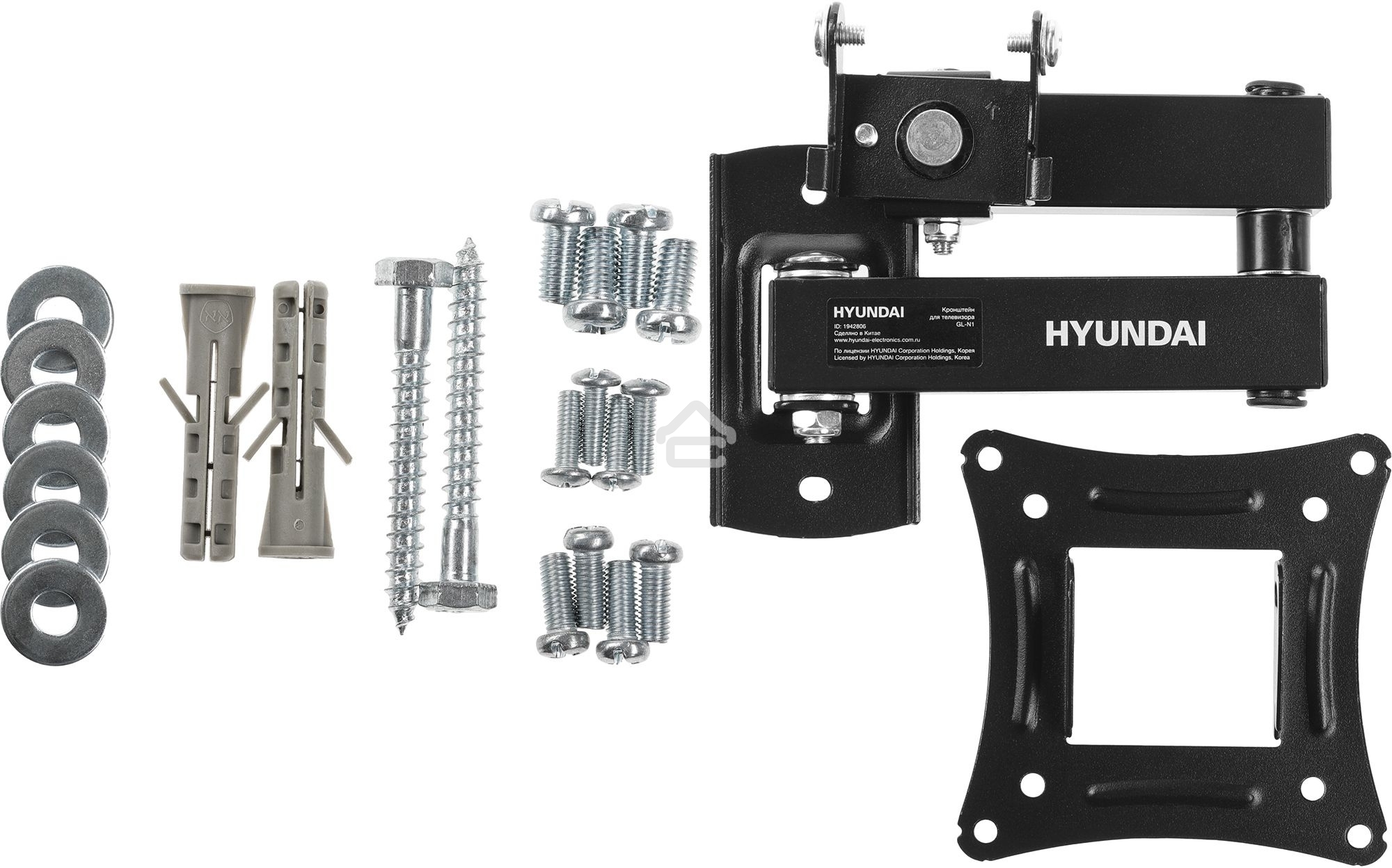 Кронштейн для телевизора Hyundai GL-N1 черный 10