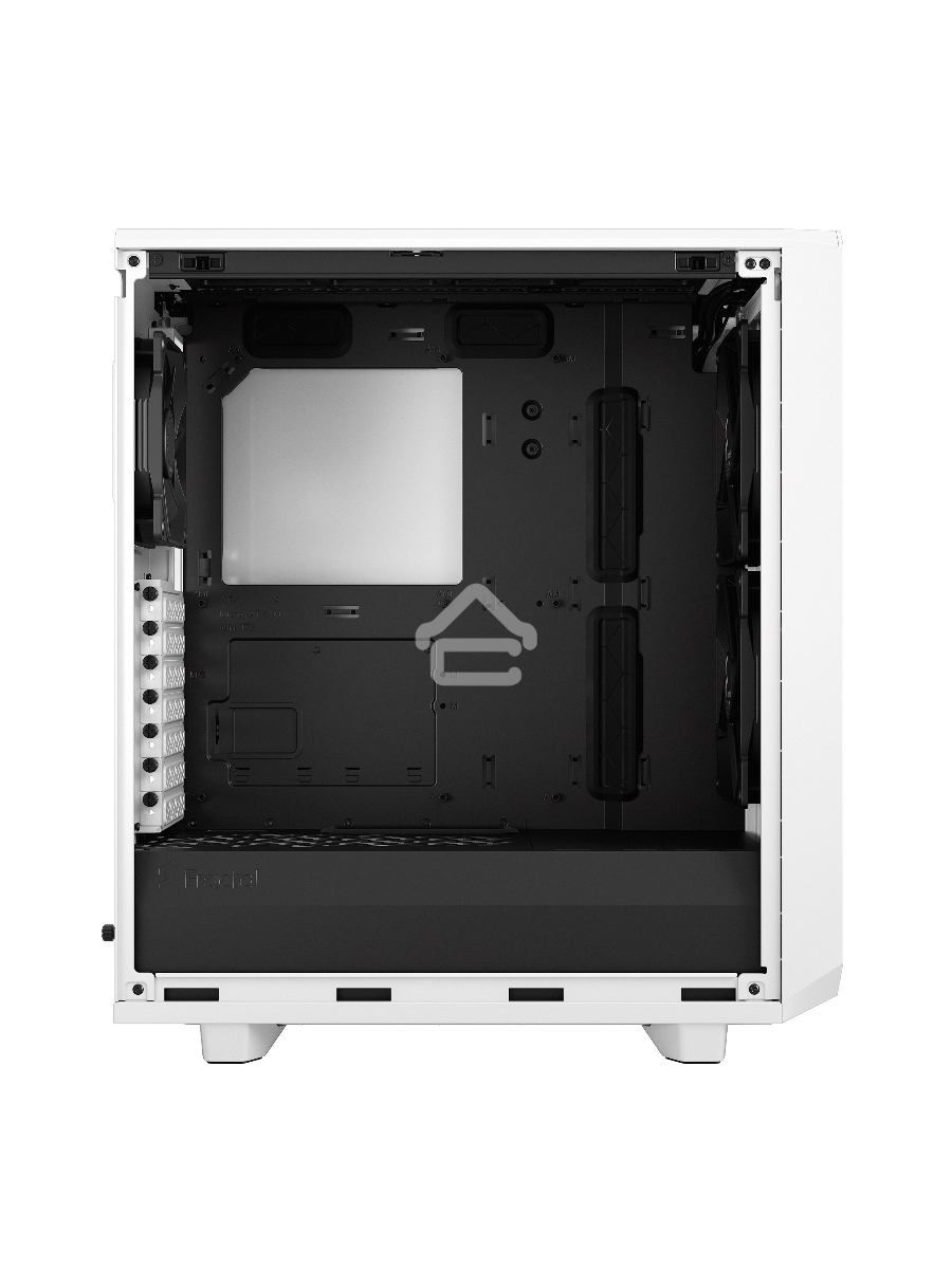 Корпус Fractal Design MESHIFY 2 COMPACT WHITE - TG / ATX, TG / 2x140mm & 1x120mm fans inc. / FD-C-MES2C-05