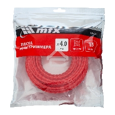 Леска для триммера витой квадрат 4,0 мм х 15 м MTX