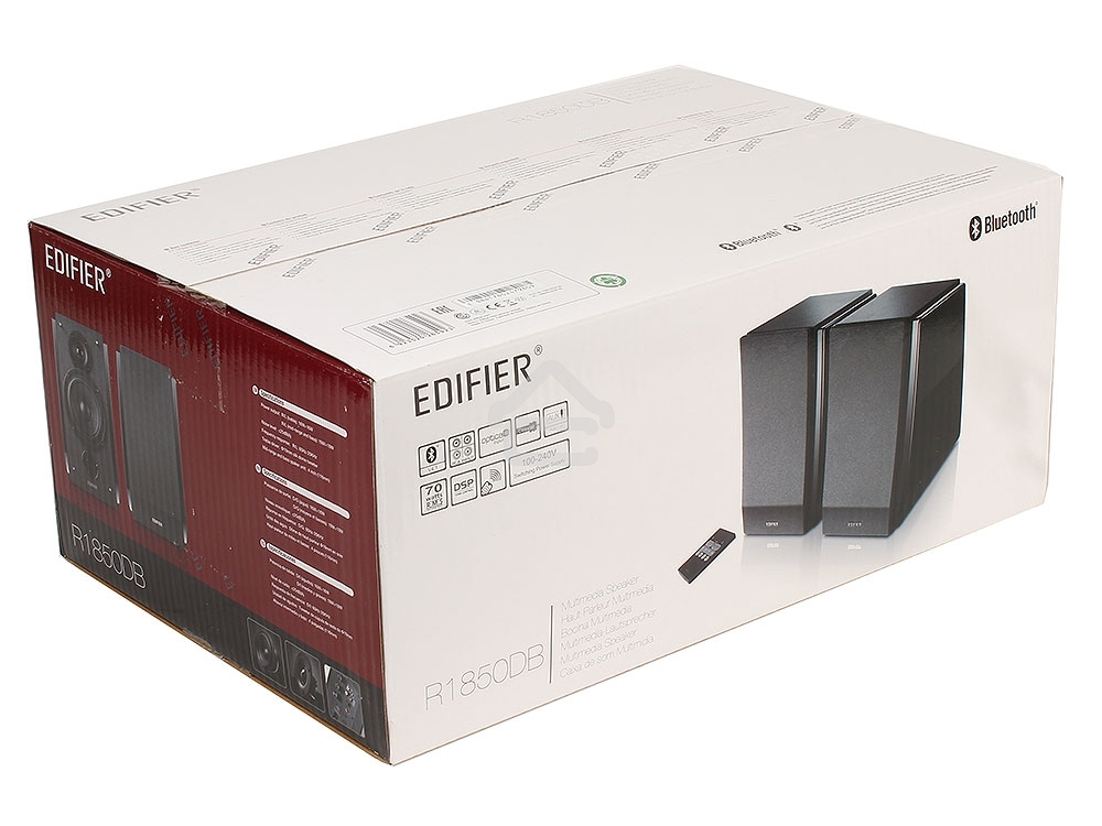 Акустическая система Edifier R1850DB Black 2.0, 33Wx2, RMS, Bluetooth 4.0