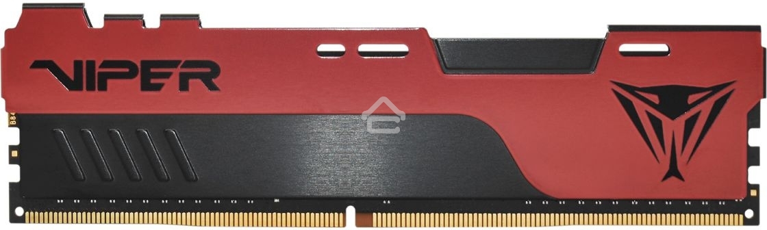 Оперативная память Patriot Viper Elite II, DDR4, 32GB (1x32 GB), 3200 MHz, CL18, DIMM, радиатор, красный, черный