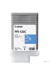 Картридж струйный Canon PFI-120 C 2886C001 голубой (130 мл) для Canon imagePROGRAF TM-200/205
