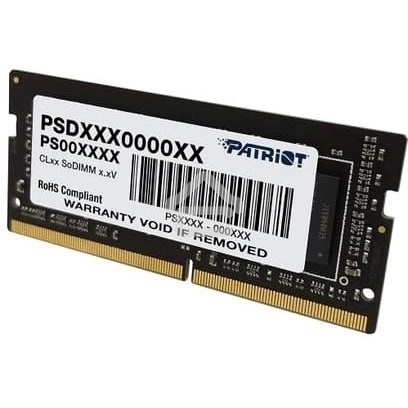 Оперативная память Patriot Signature, DDR4, 4GB (1x4 GB), 2666 MHz, CL19, SO-DIMM