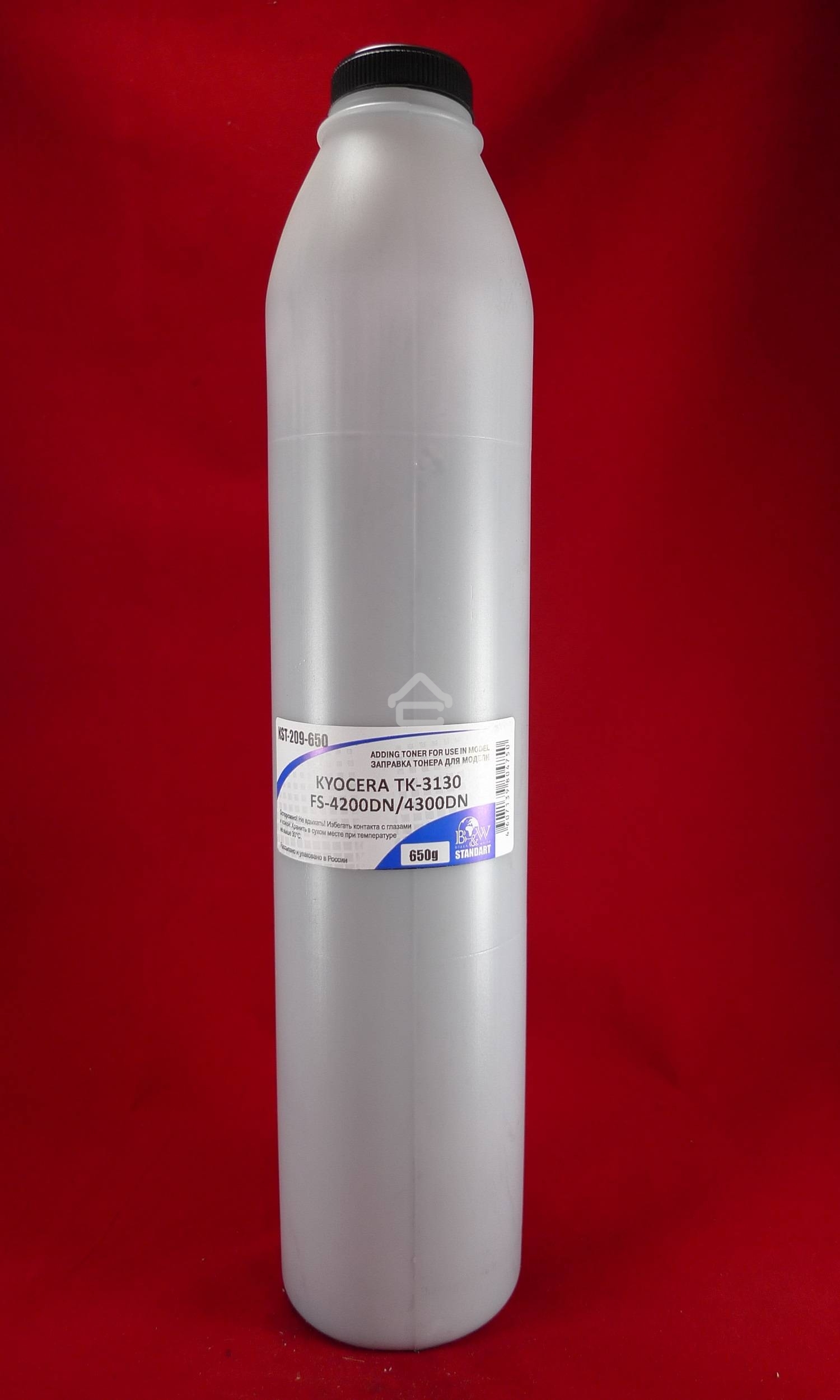 Тонер Kyocera TK-3130, FS-4200DN/4300DN, M3550idn/M3560idn (кан. 650г) B&W Standart фас Россия