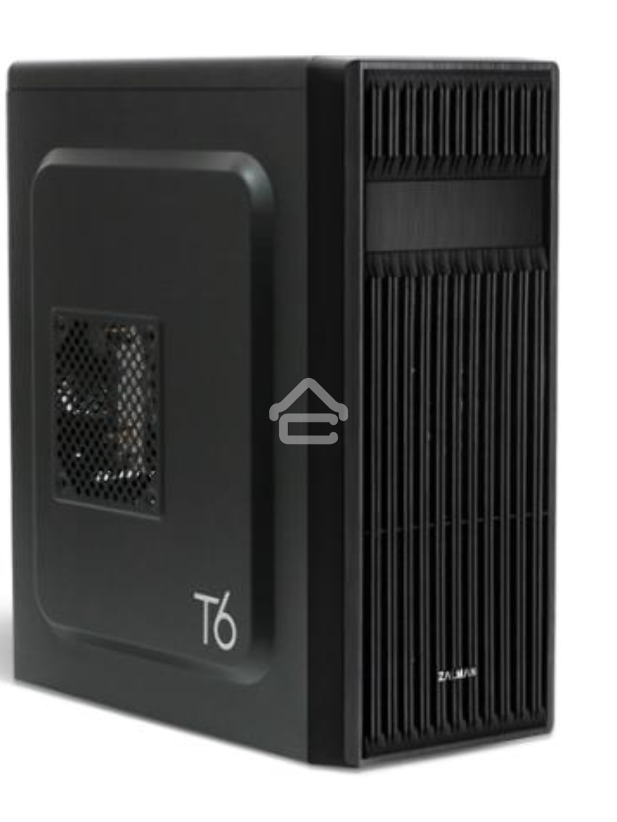 Компьютерный корпус Zalman ZM-T6 черный без БП ATX 1xUSB2.0 1xUSB3.0 audio bott PSU