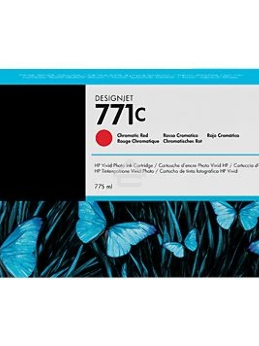 Картридж струйный HP №771C B6Y08A хроматический красный для HP DJ Z6200 (775мл)
