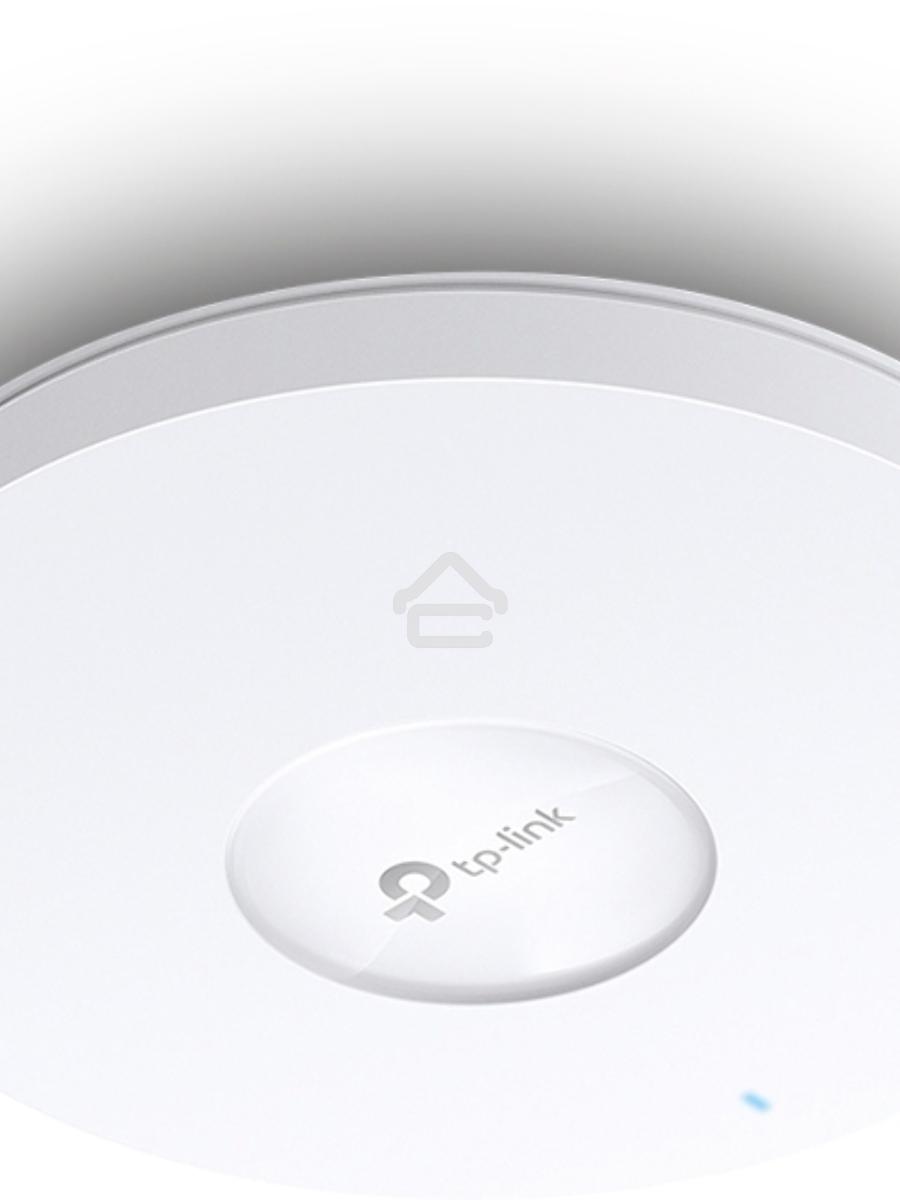 Потолочная точка доступа TP-Link EAP653 AX3000 Ceiling Mount Dual-Band Wi-Fi 6 Access Point, 1?1Gbps RJ45 Port, 574Mbps at2.4 GHz + 2402 Mbps at 5 GHz, 802.3at POE, 2?Internal Antennas