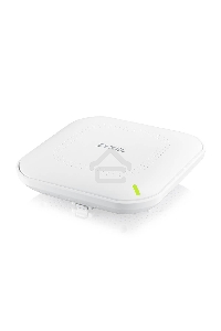 Точка доступа Zyxel NebulaFlex NWA90AX PRO, WiFi 6, 802.11a/b/g/n/ac/ax (2,4 и 5 ГГц), MU-MIMO, антенны 3x3, до 575+2400 Мбит/с, 1xLAN 2.5GE, PoE, защита от 4G/5G, БП в комплекте