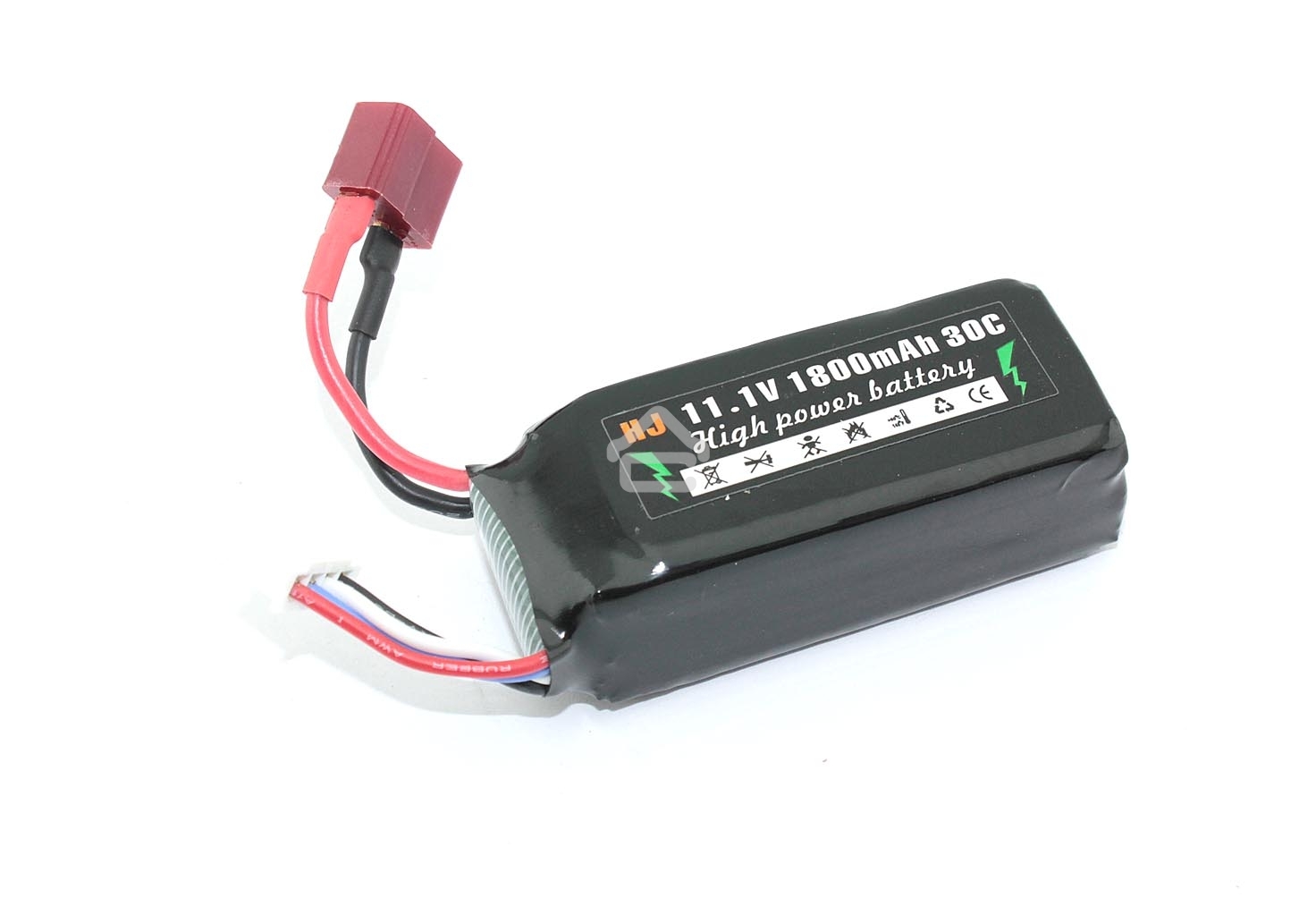 Аккумулятор Li-Pol 11.1v 802555 1800mah разъем T-plug