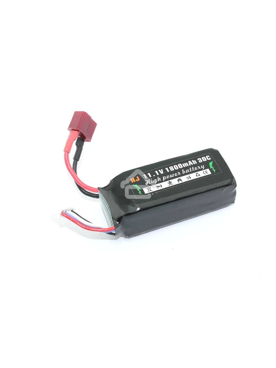 Аккумулятор Li-Pol 11.1v 802555 1800mah разъем T-plug