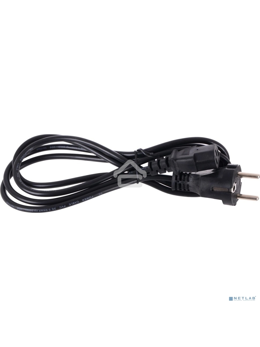 Кабель компьютер - розетка 1.8m 220V (Европейский стандарт) VCOM/TELECOM