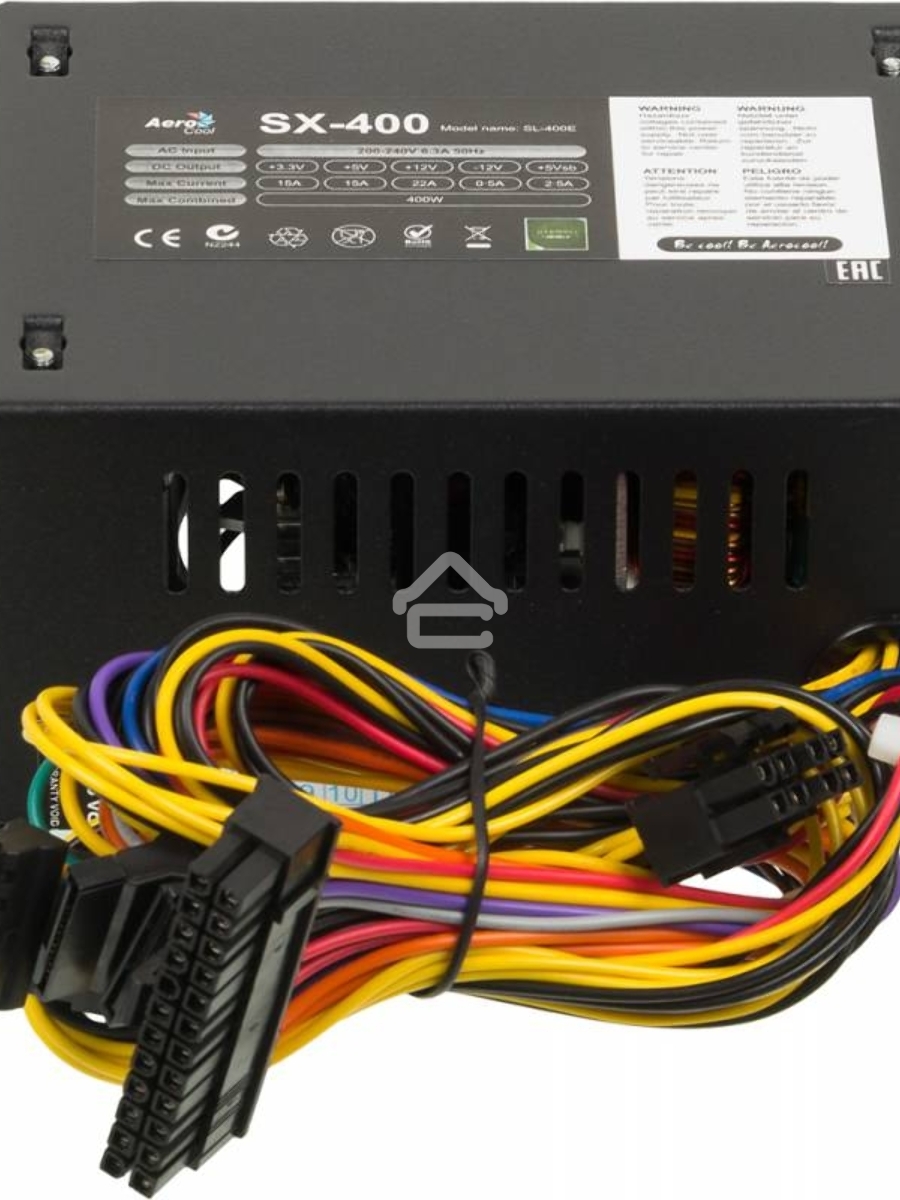 Блок питания Aerocool / Formula SX-400, 400W, 400Вт, 80мм, черный