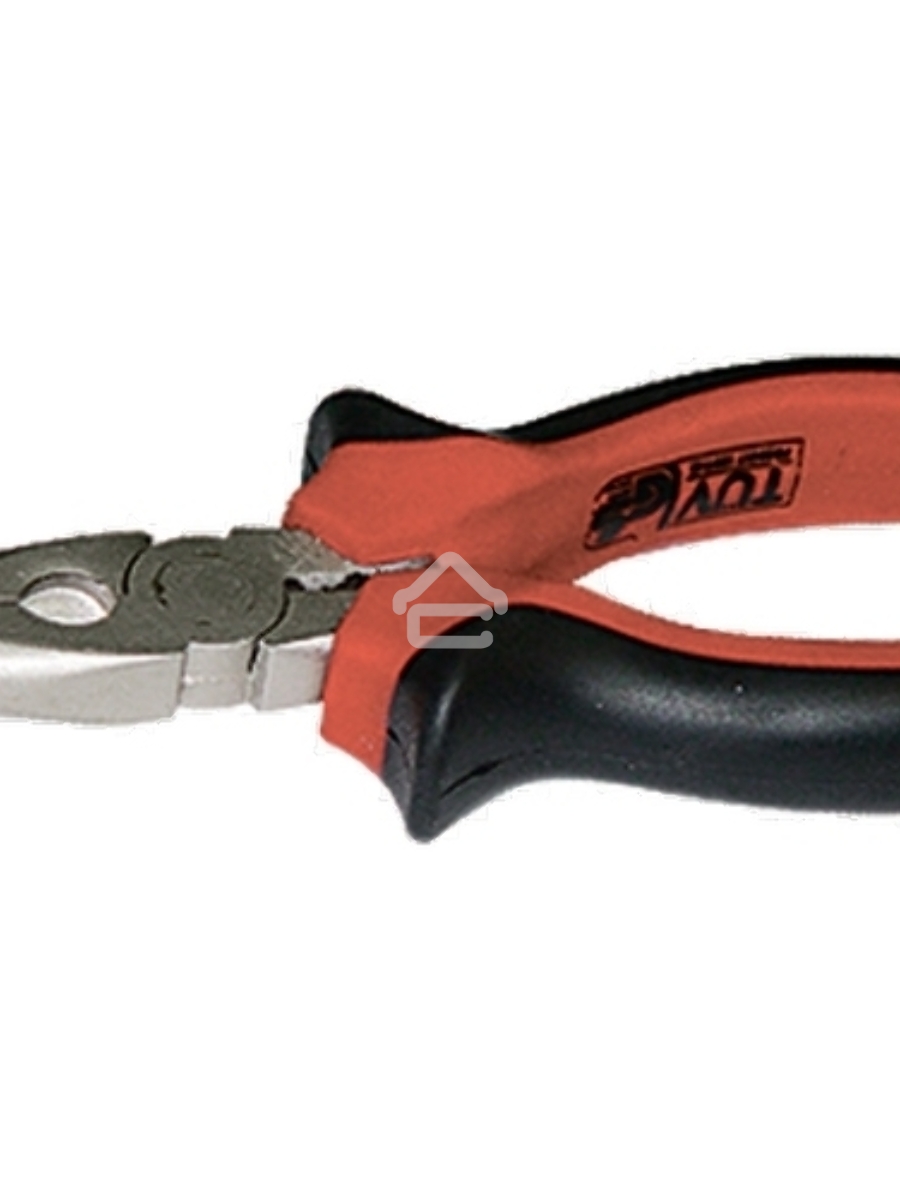 Утконосы MATRIX 17460длинногубцы black nickel 180мм изогнутые двухкомпонентные рукоятки