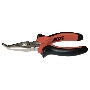 Утконосы MATRIX 17460  длинногубцы black nickel 180мм изогнутые двухкомпонентные рукоятки