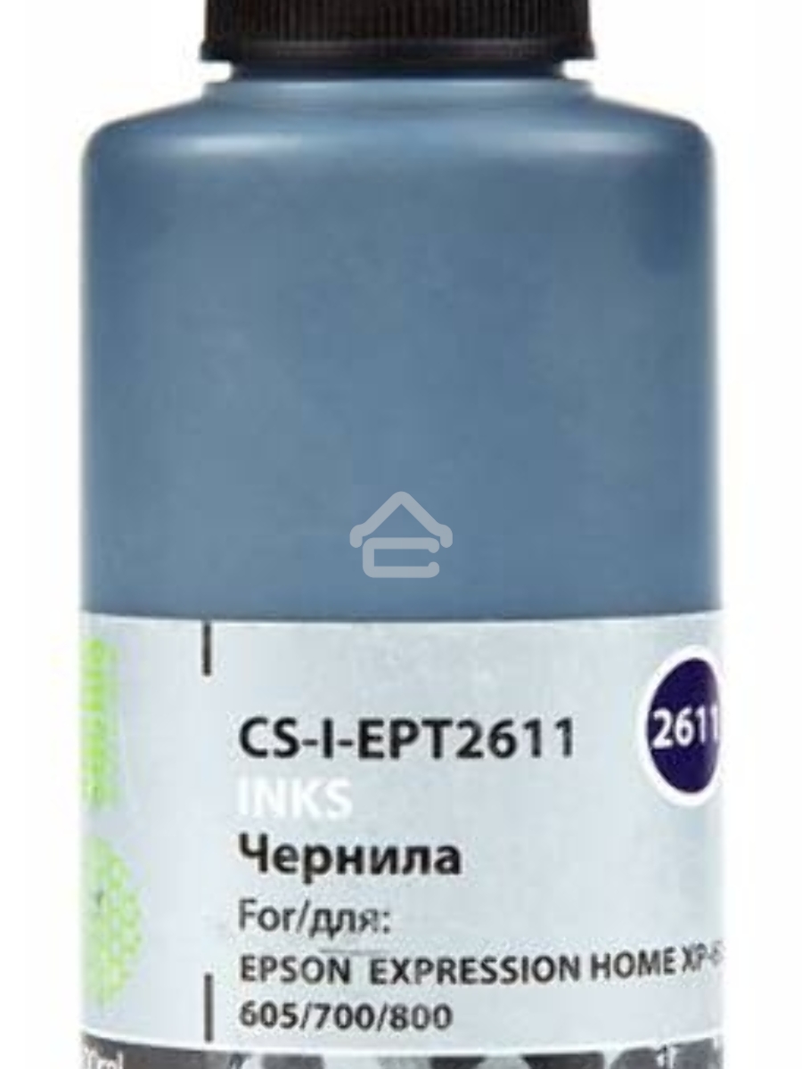 Чернила Cactus CS-I-EPT2611 черный фото (100мл) Epson ExpIession Home XP-600/605/700/800