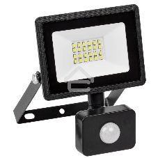 Прожектор Iek LPDO602-30-65-K02 СДО 06-30Д светодиодный черный с датчиком движения IP54 6500K