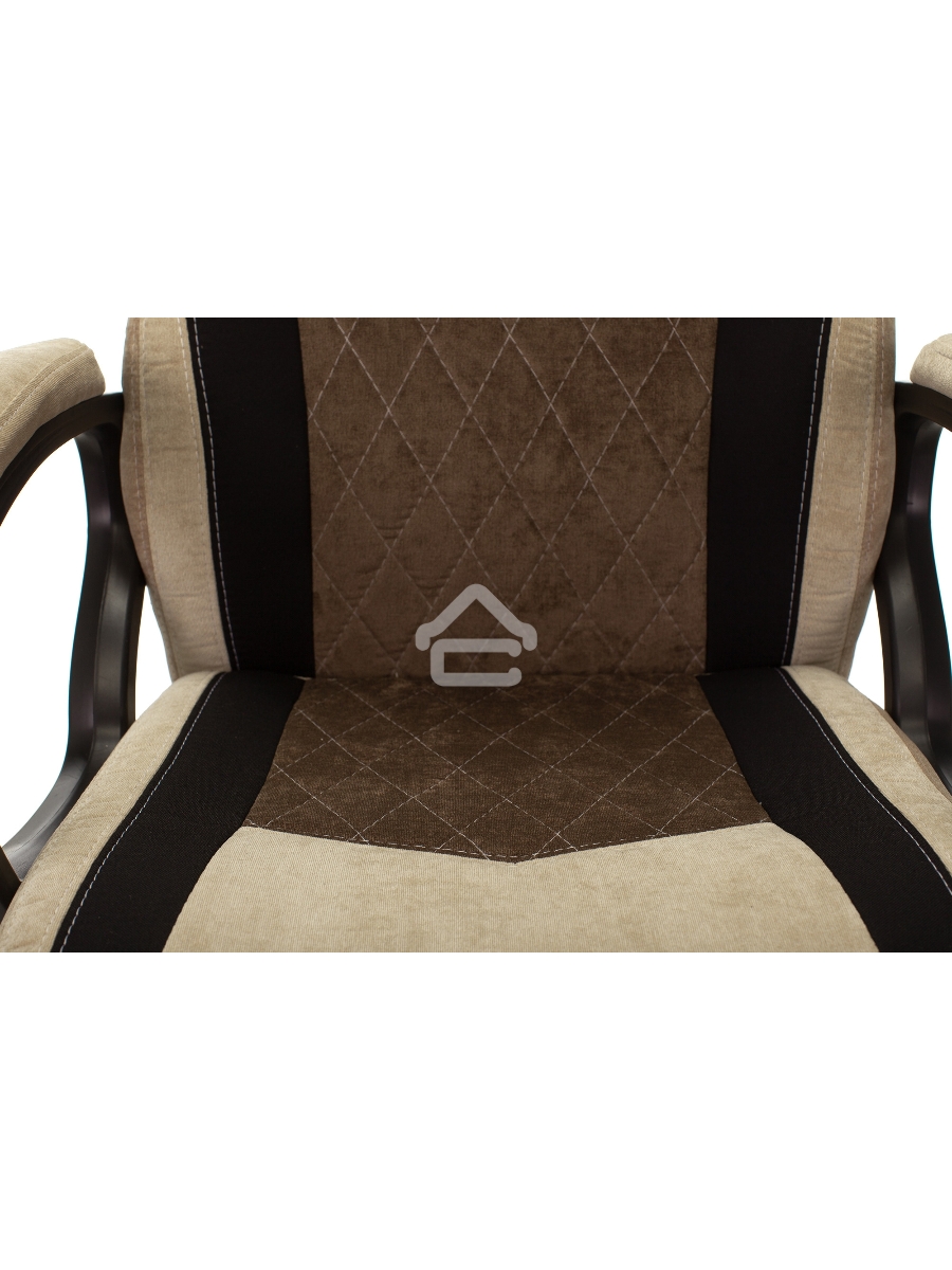 Кресло игровое Бюрократ VIKING 6 KNIGHT BR FABRIC коричневый, крестовина металл/пластик
