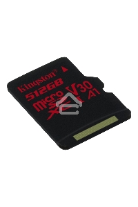 Флеш карта microSDHC 512GB microSDXC Class10 Kingston <SDCS2/512GBSP> UHS-I Canvas Select up to 100MB/s без адапт