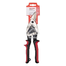 Ножницы по металлу правые Rexant 260 мм никелированные, двухкомпонентные рукоятки