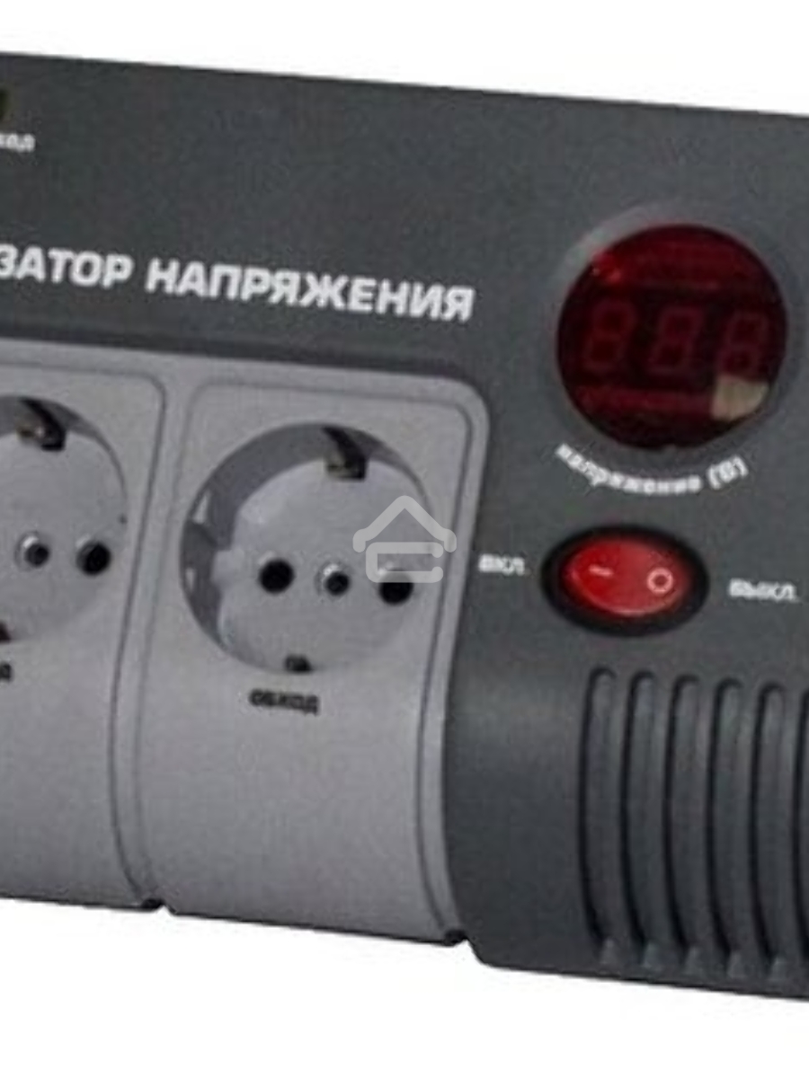 Стабилизатор напряжения Rucelf SRW-500-D 0.5кВА однофазный белый