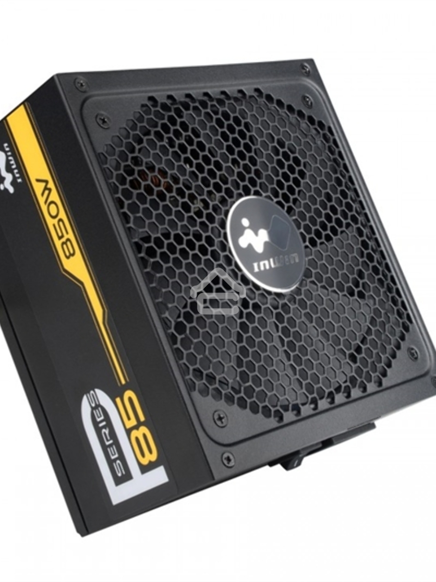 Блок питания Inwin / Powerman P85 IW-PS-P850W, 850Вт, 80PLUS Gold, 135Вт, модульный, черный