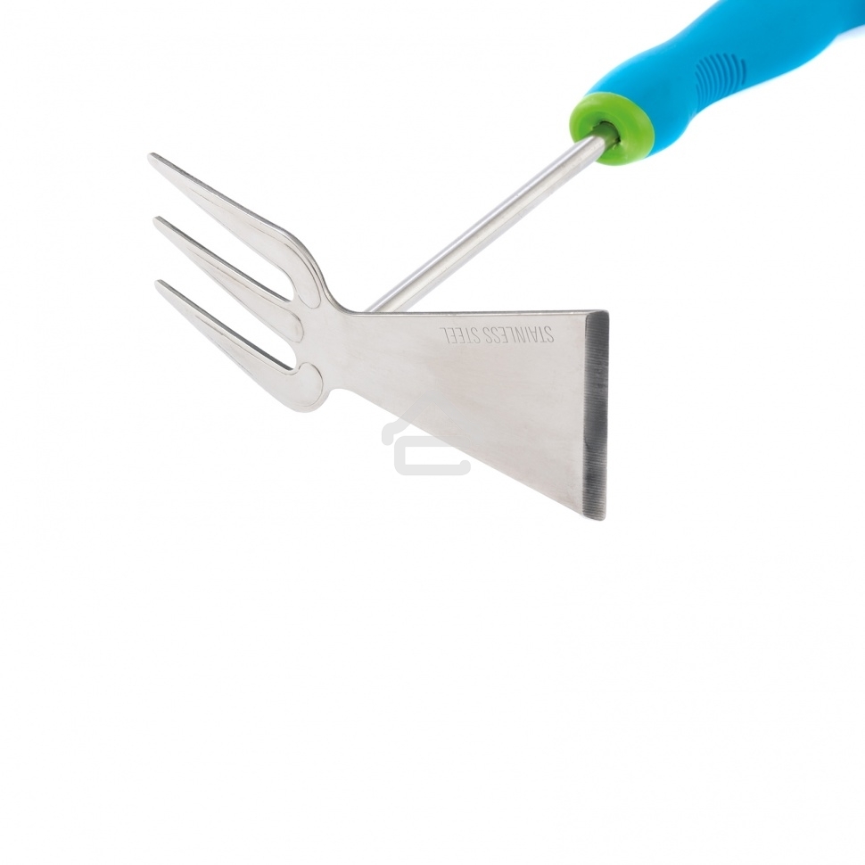 Мотыжка комбинированная, 70х290 мм, нерж. сталь, двухкомпонентная рукоятка, PREMIUM PLUS Palisad