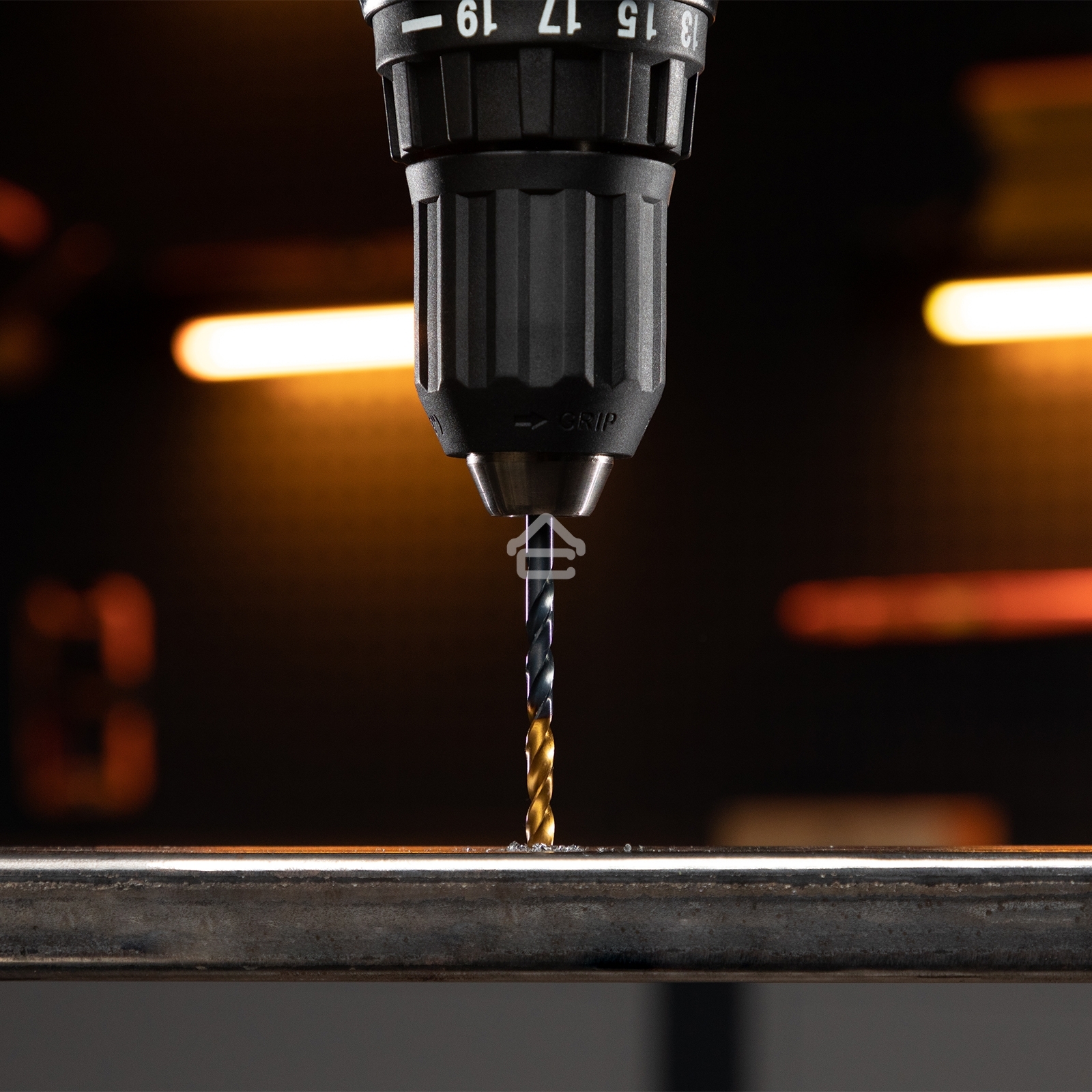 Сверло по металлу Denzel 4,8 мм, HSS-Tin, Golden Tip, 10 шт.