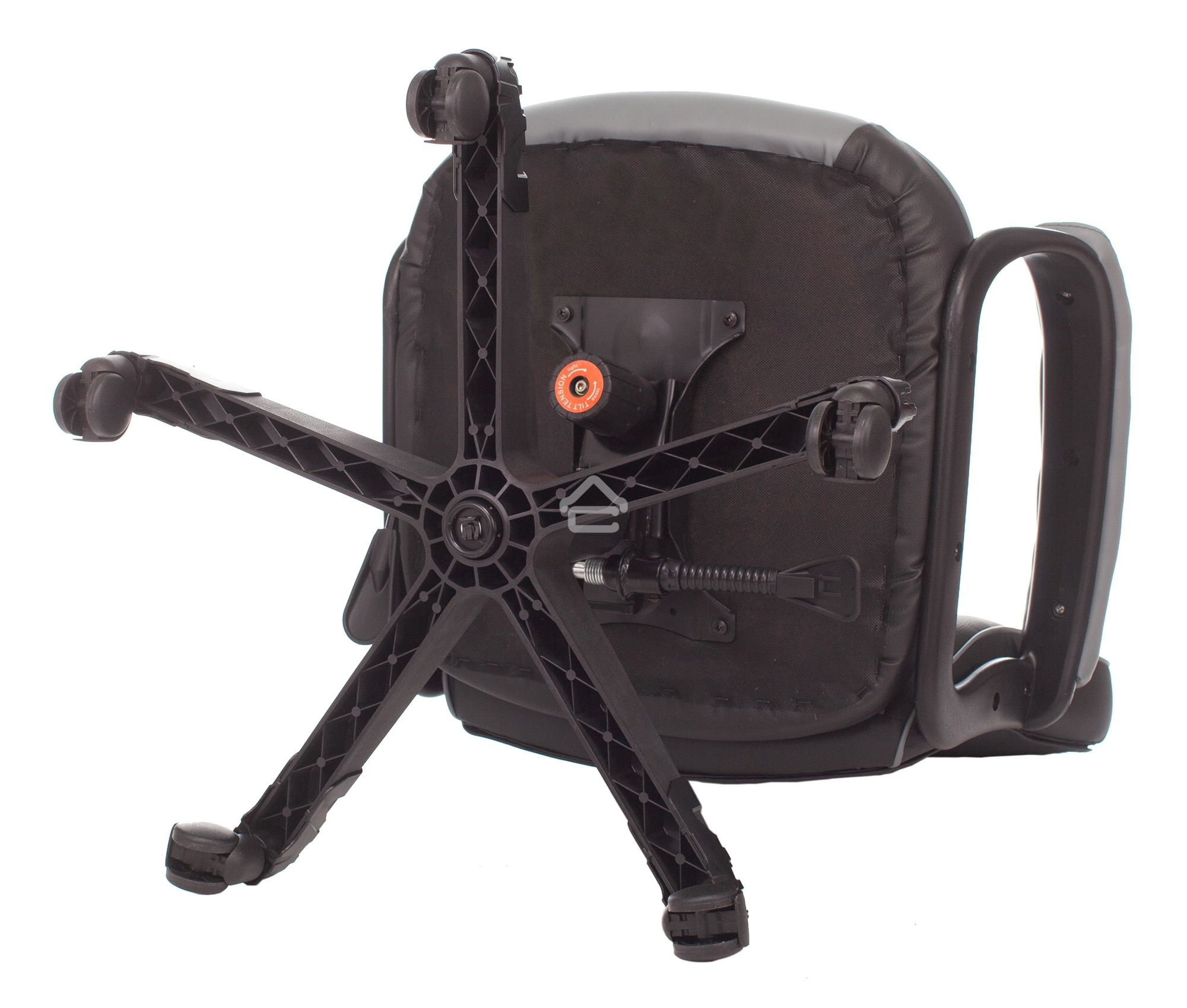 Кресло игровое Бюрократ Zombie GAME 17 черный/серый текстиль/эко.кожа крестовина пластик