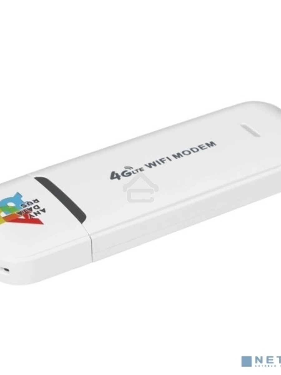 Модем 3G/4G Anydata W150 USB Wi-Fi Firewall +Router внешний белый
