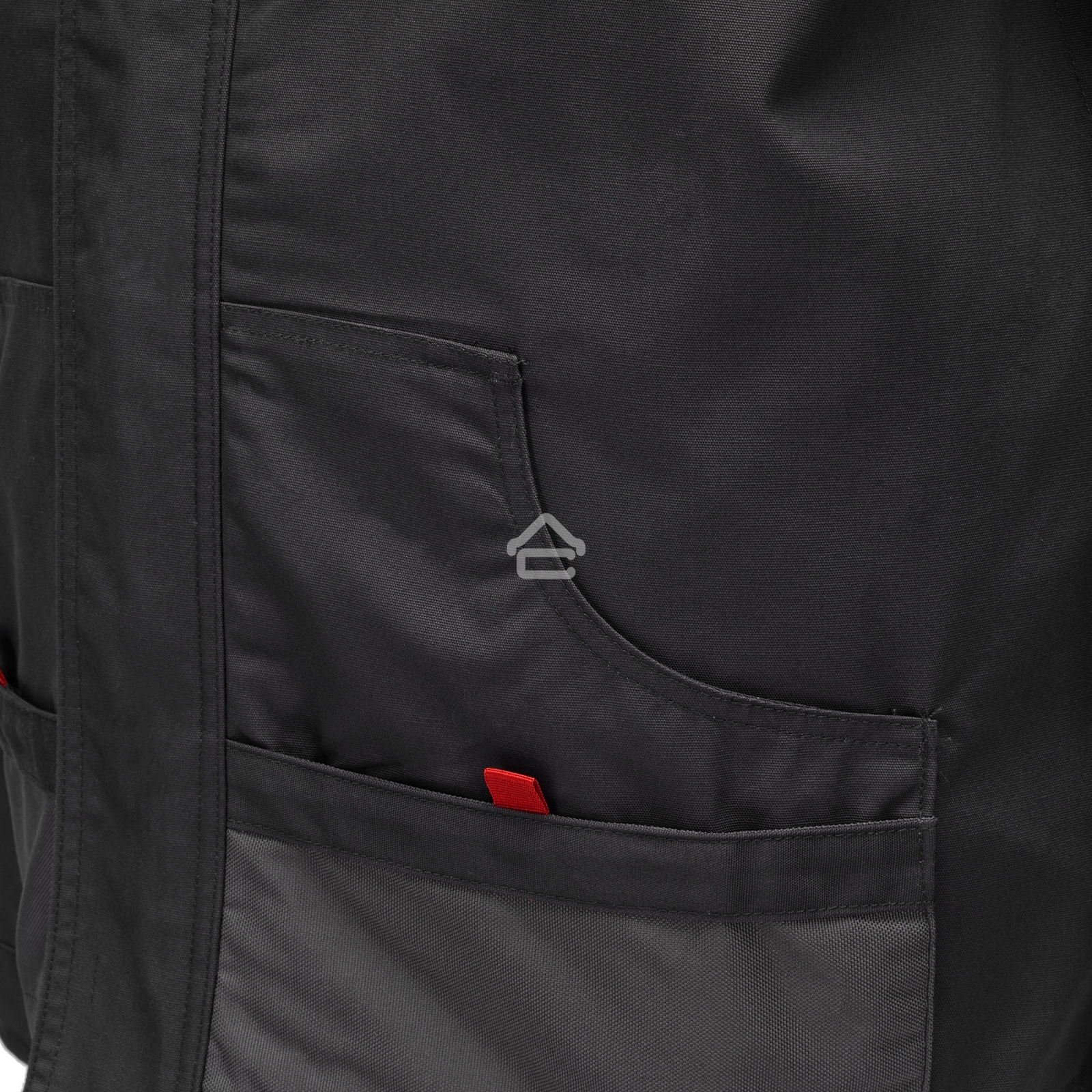 Куртка профессиональная рабочая Denzel 65% полиэстер 35% хлопок, XXXL