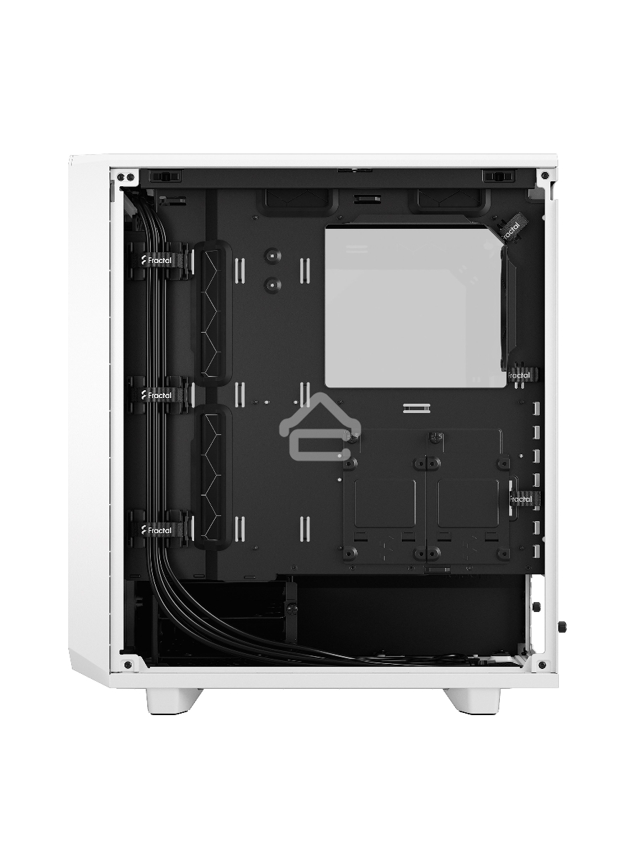 Корпус Fractal Design MESHIFY 2 COMPACT WHITE - TG / ATX, TG / 2x140mm & 1x120mm fans inc. / FD-C-MES2C-05