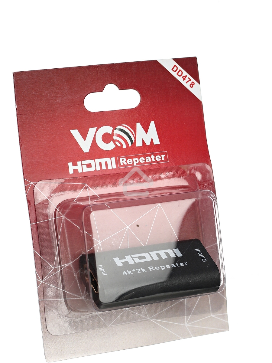 Усилитель (Repeater) HDMI сигнала до 40m VCOM <DD478>