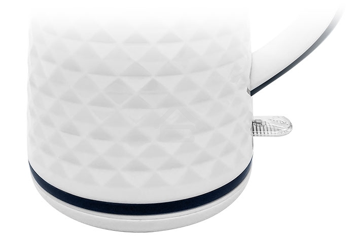 Чайник Centek CT-0025 (White) металл 1.8л, 1800W, двойные стенки, кнопка вкл. на ручке
