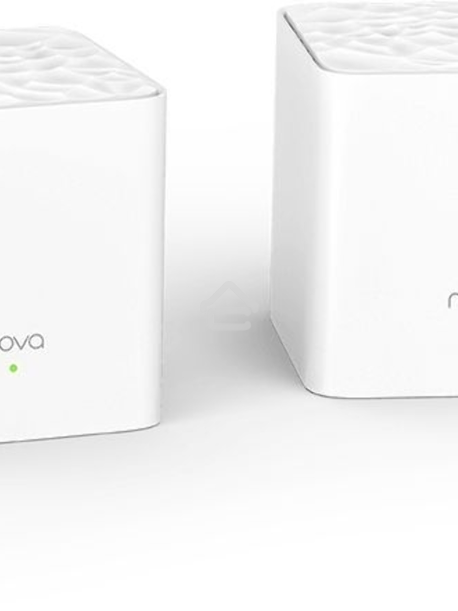 МаршрутизаторTenda nova MW3 (2 роутера) АС1200 Двухдиапазонная Wi-Fi Mesh система, 2 порта fast ethernet RJ45