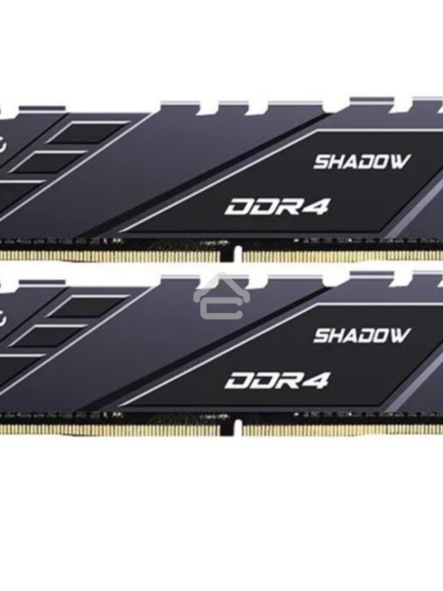 Оперативная память NETAC Shadow, DDR4, 16GB (2x8GB), 3600MHz, CL18, DIMM, с радиаторами, RGB, серый