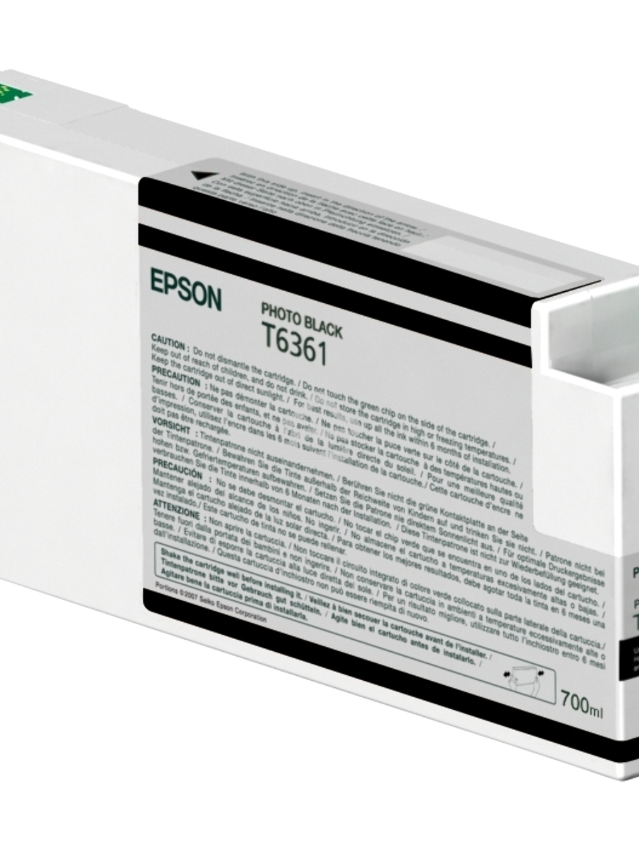 Картридж струйный Epson C13T636100 фото черный (700 мл) для Stylus Pro 7900/9900