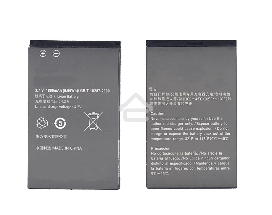 Аккумуляторная батарея для Huawei Ascend P LTE, Ascend P1 4G 1800mAh/6.7Wh 3,7V HB6P1
