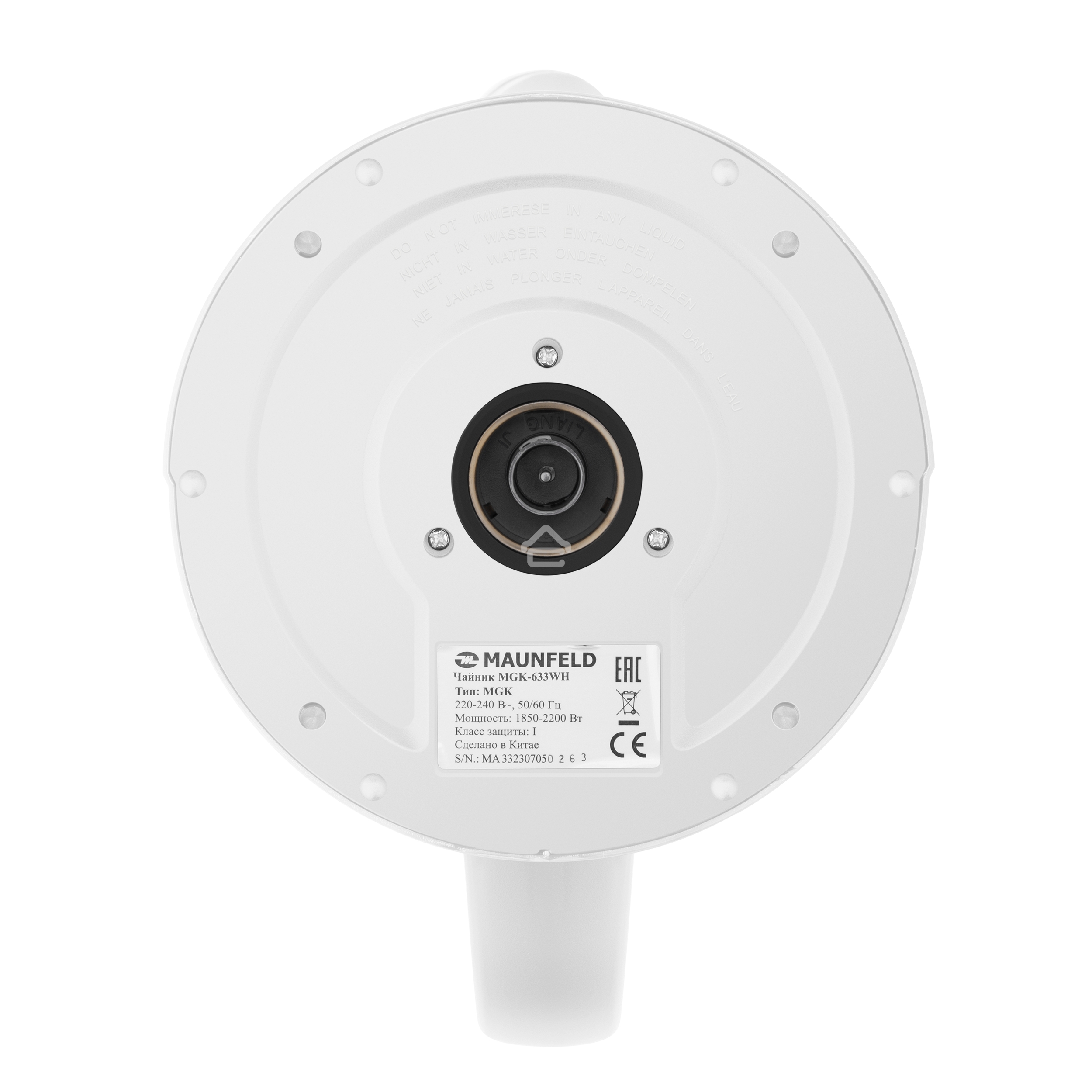Чайник электрический Maunfeld MGK-633WH