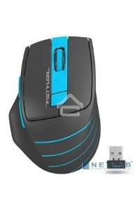 Мышь беспроводная A4Tech Fstyler FG30 серый/синий, 2000 dpi, радиоканал, USB, кнопки - 5