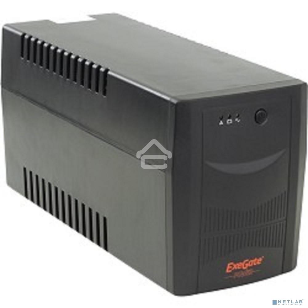Источник бесперебойного питания ExeGate EP212521RUS Power Back UNB-1500<1500VA, Black, 4 евророзетки>
