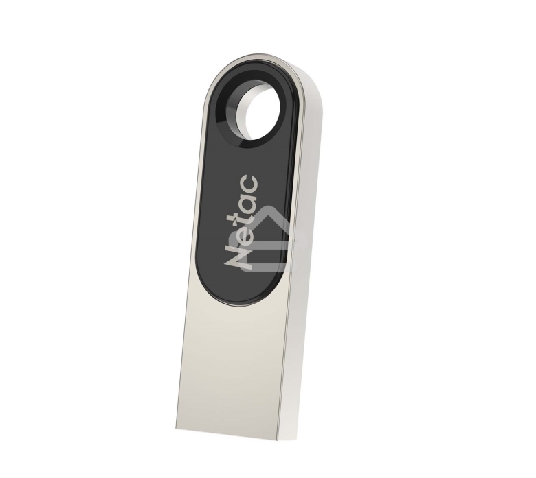 Флешка USB Netac U278 (NT03U278N-032G-30PN), 32Gb, USB 3.0, R/W 90/45,серебристый/черный