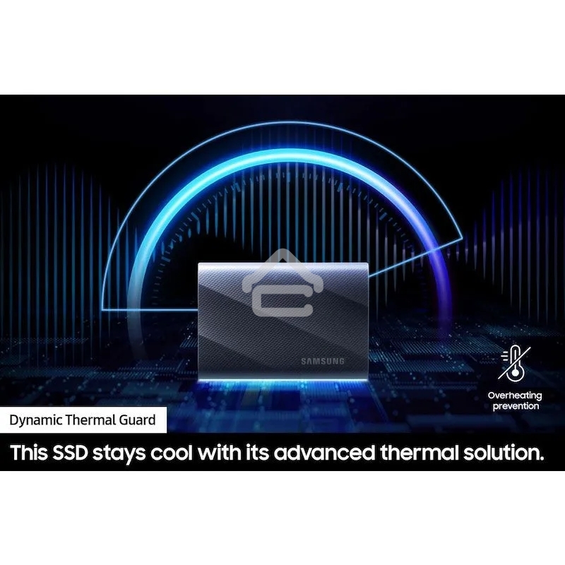 Накопитель SSD 2Tb Samsung T9 MU-PG2T0B/WW, V-NAND, USB 3.2 Gen 2 Type-C [R/W - 2000/2000 Mb/s] черный