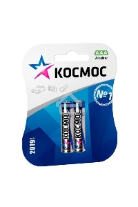 Батарейка КОСМОС KOCLR032BL  LR LR03 BP-2 (блист.2шт.)